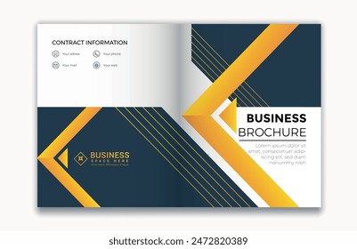 template layout design with cover page for company profile, annual report, brochure, flyer, leaflet, magazine, book, catalog, proposal, prospectus, portfolio, booklet, magazine, presentation vector 