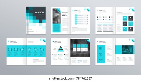   template layout design with cover page for company profile ,annual report , brochures, flyers, presentations, leaflet, magazine,book . and  vector a4 size for editable.