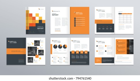   template layout design with cover page for company profile ,annual report , brochures, flyers, presentations, leaflet, magazine,book . and  vector a4 size for editable.