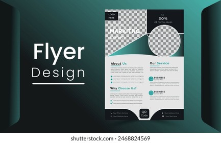 Template layout flyer, Modern business abstract and creative design, Company flyer editable template vector design. And design,cover,annual,resort,background photo etc.