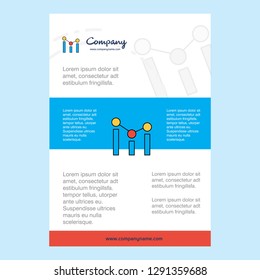 Template layout for Positions  comany profile ,annual report, presentations, leaflet, Brochure Vector Background
