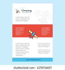 Template layout for Satellite  comany profile ,annual report, presentations, leaflet, Brochure Vector Background