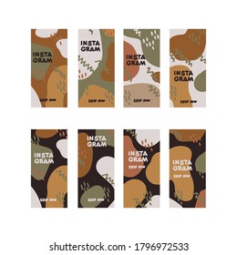 Plantilla para un folleto o pancarta. Banner vertical, para el diseñador, conjunto con una ilustración de estilo moderno. Hermoso color de estilo africano. Ilustración del vector