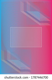 Template Line colors gardient background pattern element