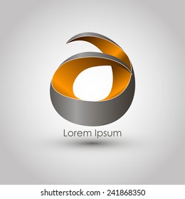 Template logo. Abstract. Vector illustration. EPS 10