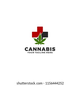 TEMPLATE LOGO CANNABIS