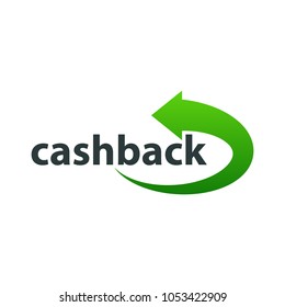 Template logo for cashback service.