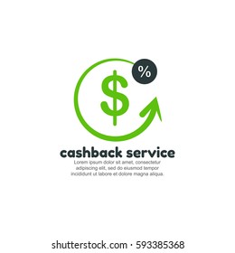 Template logo for cashback service