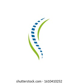template logo design for chiropractic clinic