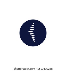 template logo design for chiropractic clinic