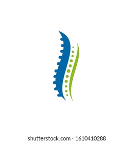 template logo design for chiropractic clinic