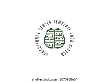 Muster-Logo-Design für Bildungszentren
