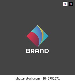 Design des Musters-Logos minimalistisch und einzigartig