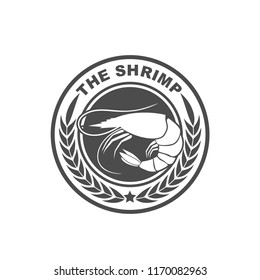 Template logo design with seafood theme