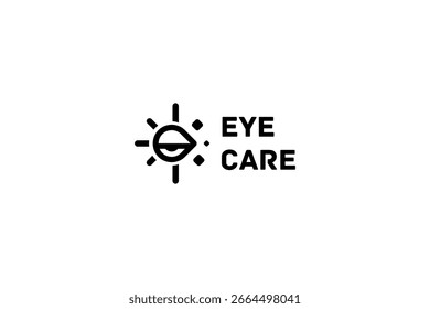 Template logo design solution for ophthalmology clinic 