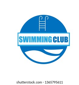 Template Logo Design for Swimming Club