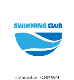 Template Logo Design for Swimming Club