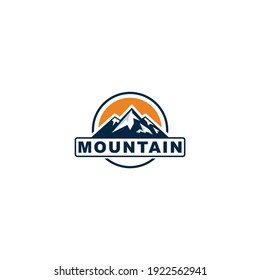 Logo-Gunung für Vorlagen. Ilustrator vektor Ep.10