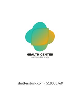 Template logo for health center