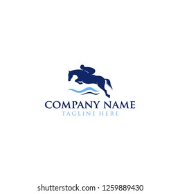 TEMPLATE LOGO HORSE RACING