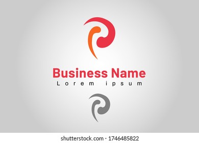 Template Logo Letter use for brand company and identity mark