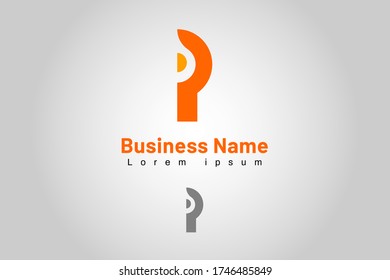 Template Logo Letter use for brand company and identity mark