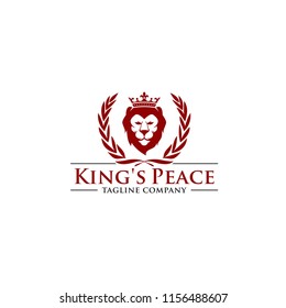 TEMPLATE LOGO LION