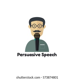 Template logo for persuasive speech