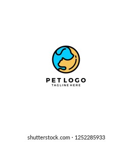 TEMPLATE LOGO PET