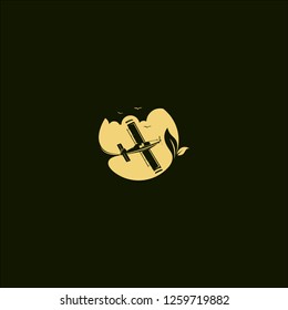 TEMPLATE LOGO PLANE