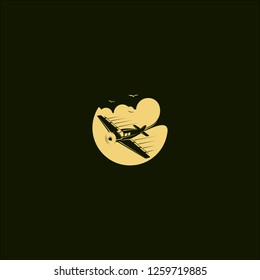 TEMPLATE LOGO PLANE