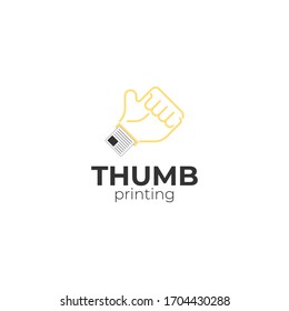 template logo thumb for printing 