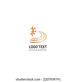 Template logo for travel agency vector design.fly plane vector illustration