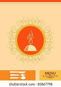 Template for Menu Card Design