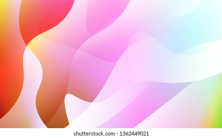 Template Modern Background With Curves Lines. For Elegant Pattern Cover Book. Vector Illustration with Color Gradient