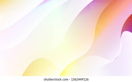 Template Modern Background With Curves Lines. For Elegant Pattern Cover Book. Vector Illustration with Color Gradient