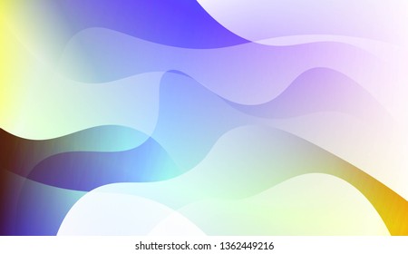Template Modern Background With Curves Lines. For Elegant Pattern Cover Book. Vector Illustration with Color Gradient