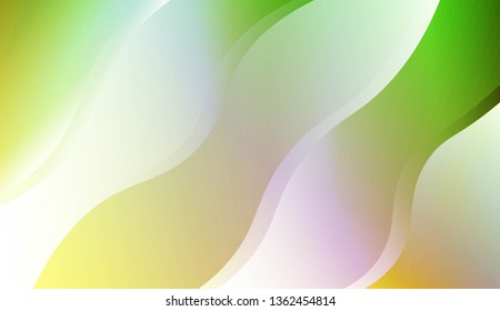Template Modern Background With Curves Lines. For Elegant Pattern Cover Book. Vector Illustration with Color Gradient