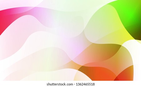 Template Modern Background With Curves Lines. For Elegant Pattern Cover Book. Vector Illustration with Color Gradient