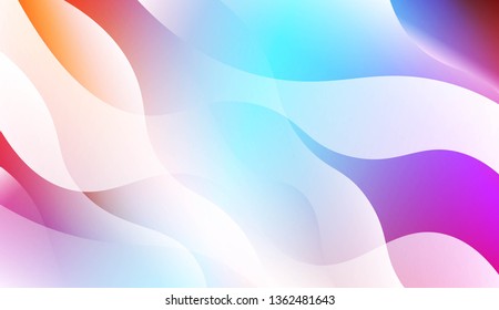 Template Modern Background With Curves Lines. For Elegant Pattern Cover Book. Vector Illustration with Color Gradient