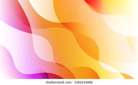 Template Modern Background With Curves Lines. For Elegant Pattern Cover Book. Vector Illustration with Color Gradient