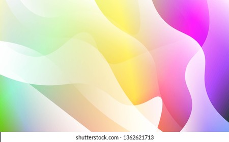 Template Modern Background With Curves Lines. For Elegant Pattern Cover Book. Vector Illustration with Color Gradient