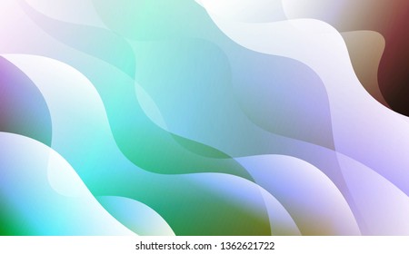 Template Modern Background With Curves Lines. For Elegant Pattern Cover Book. Vector Illustration with Color Gradient