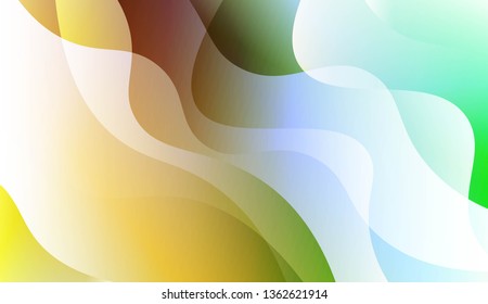 Template Modern Background With Curves Lines. For Elegant Pattern Cover Book. Vector Illustration with Color Gradient