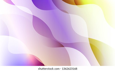 Template Modern Background With Curves Lines. For Elegant Pattern Cover Book. Vector Illustration with Color Gradient