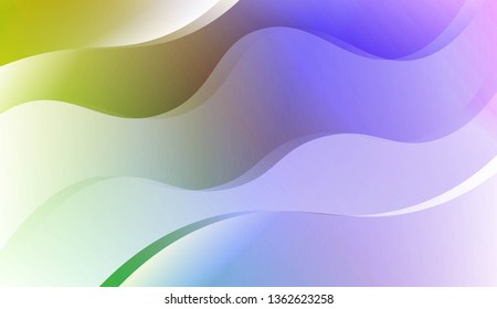 Template Modern Background With Curves Lines. For Elegant Pattern Cover Book. Vector Illustration with Color Gradient