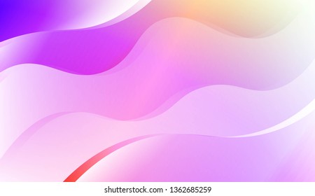 Template Modern Background With Curves Lines. For Elegant Pattern Cover Book. Vector Illustration with Color Gradient