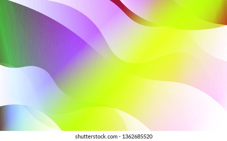 Template Modern Background With Curves Lines. For Elegant Pattern Cover Book. Vector Illustration with Color Gradient