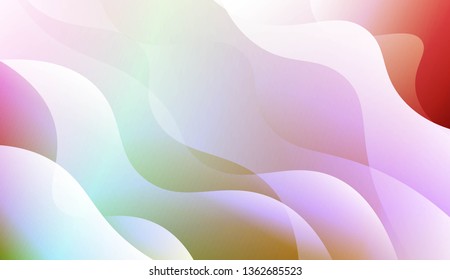 Template Modern Background With Curves Lines. For Elegant Pattern Cover Book. Vector Illustration with Color Gradient