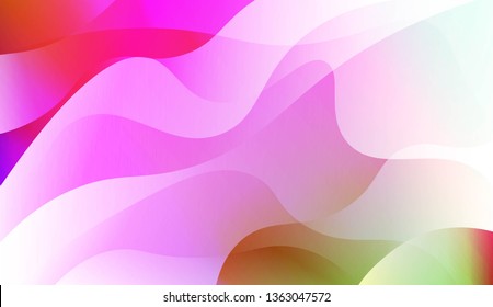 Template Modern Background With Curves Lines. For Elegant Pattern Cover Book. Vector Illustration with Color Gradient